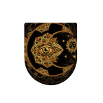 Bohemian Sun And Moon Print Toilet Lid Cover