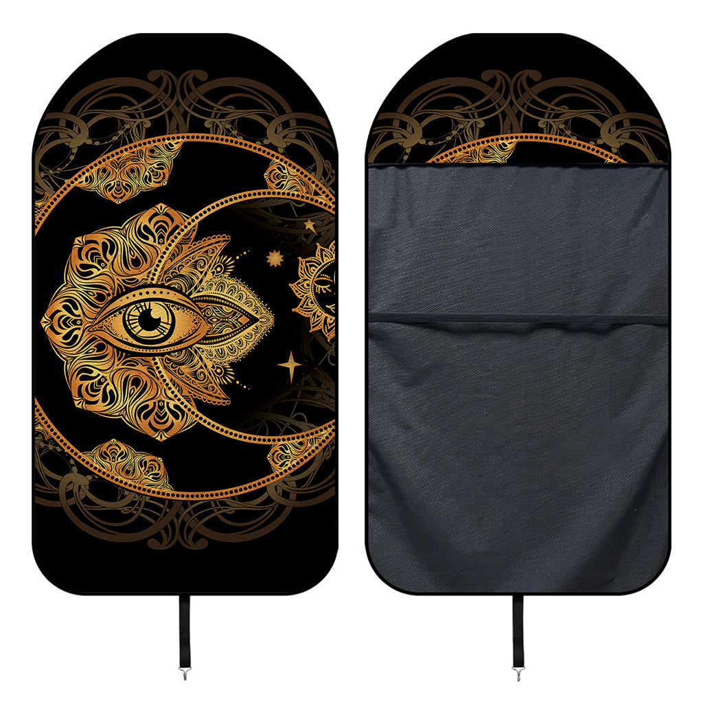 Bohemian Sun And Moon Print Waterproof Car Seat Cover