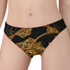 Bohemian Sun And Moon Print Women's Panties