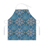 Boho Chic Mandala Floral Print Adjustable Apron