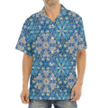 Boho Chic Mandala Floral Print Aloha Shirt