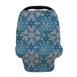 Boho Chic Mandala Floral Print Baby Seat Cover
