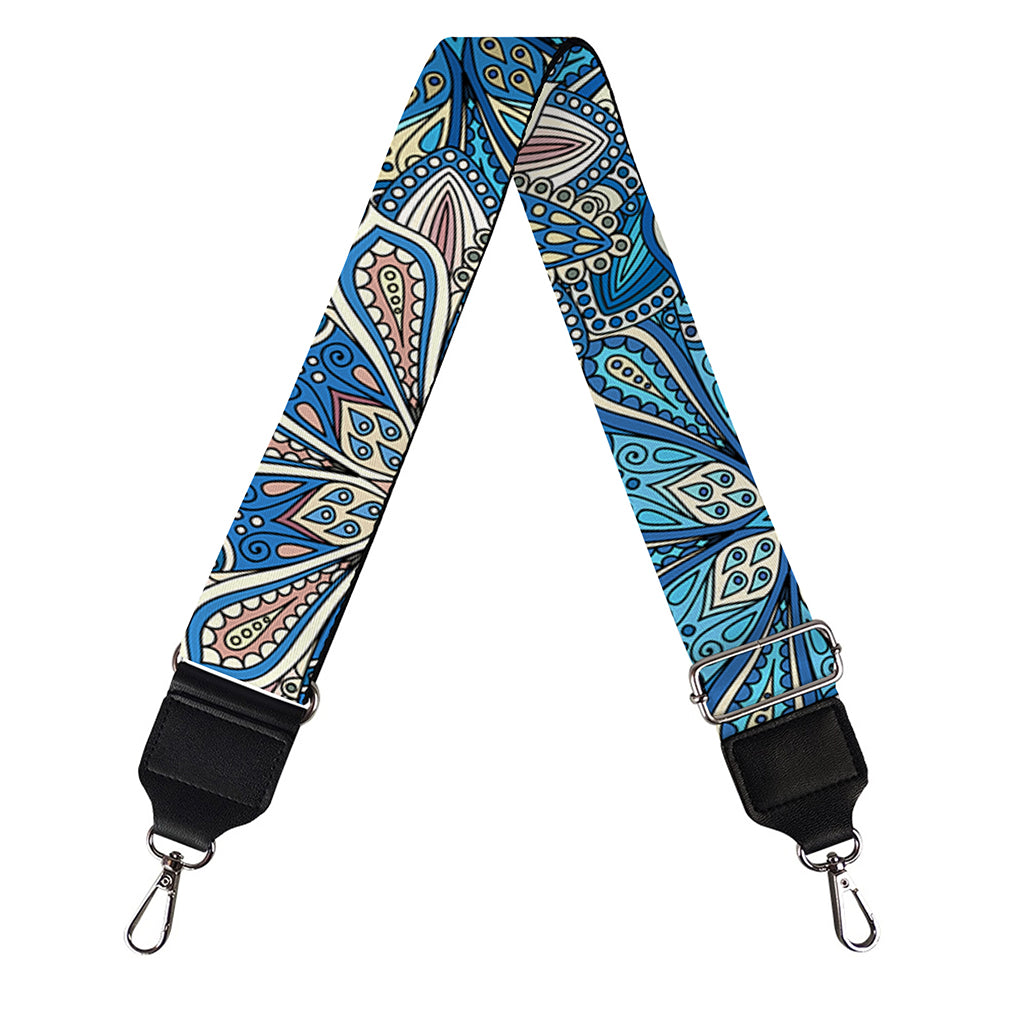 Boho Chic Mandala Floral Print Bag Strap