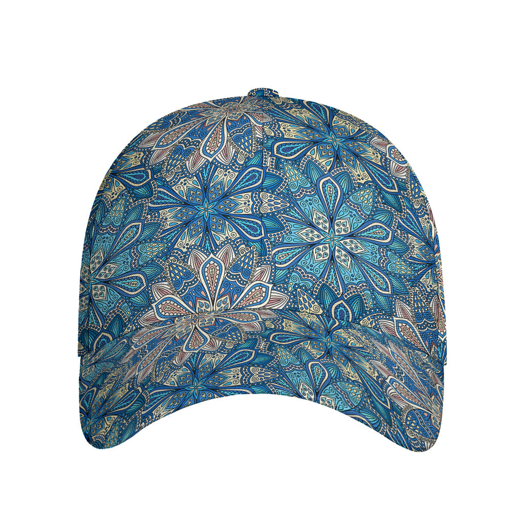 Boho Chic Mandala Floral Print Baseball Cap