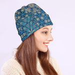 Boho Chic Mandala Floral Print Beanie