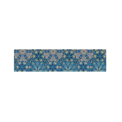 Boho Chic Mandala Floral Print Bed Runner
