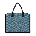 Boho Chic Mandala Floral Print Canvas Tote Bag