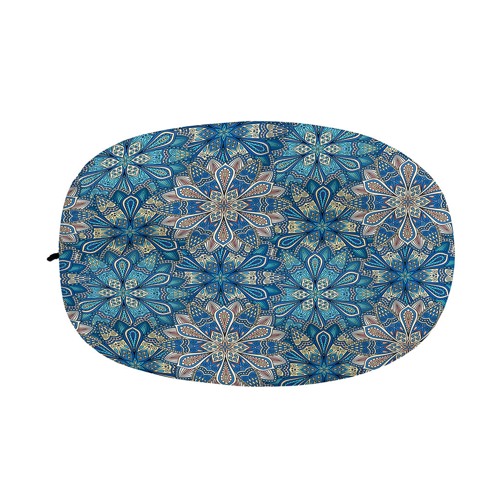 Boho Chic Mandala Floral Print Car Side Mirror Covers