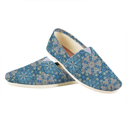 Boho Chic Mandala Floral Print Casual Shoes