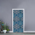 Boho Chic Mandala Floral Print Door Sticker