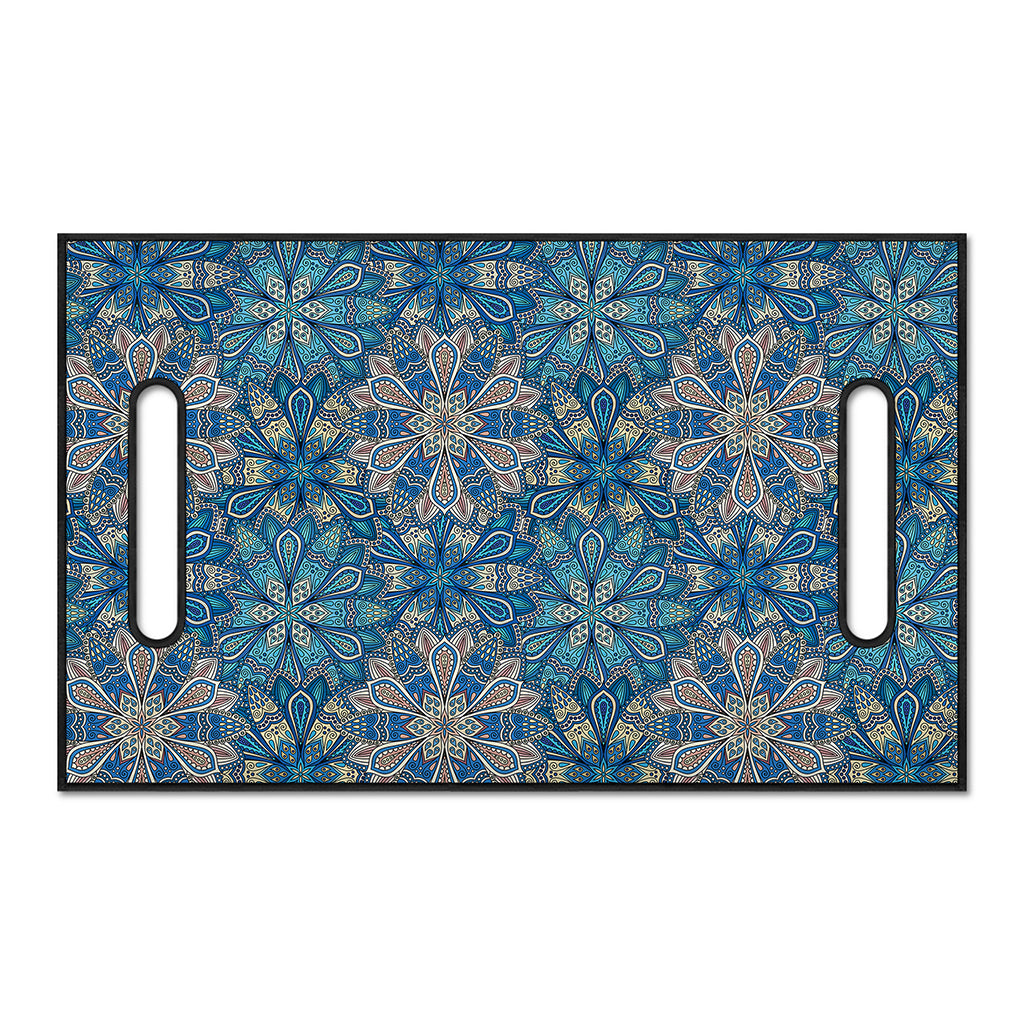 Boho Chic Mandala Floral Print Golf Cart Seat Cover