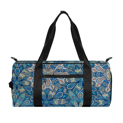 Boho Chic Mandala Floral Print Gym Bag