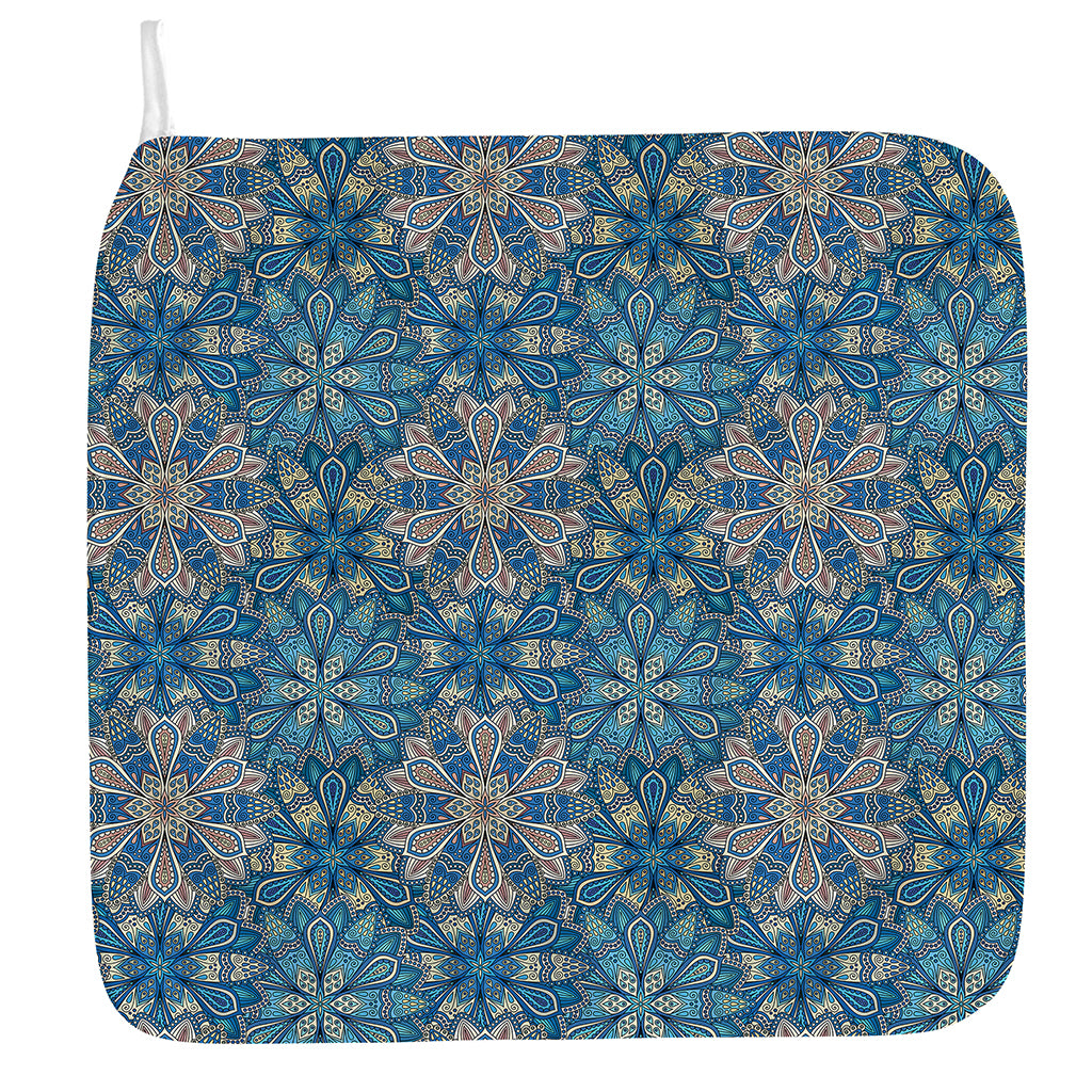Boho Chic Mandala Floral Print Hand Towel