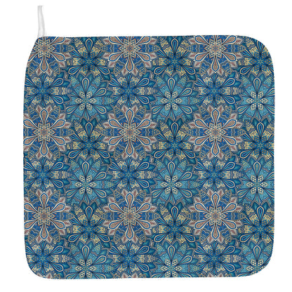 Boho Chic Mandala Floral Print Hand Towel