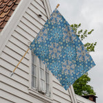 Boho Chic Mandala Floral Print House Flag
