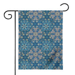 Boho Chic Mandala Floral Print House Flag