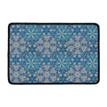 Boho Chic Mandala Floral Print Kitchen Mat