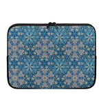 Boho Chic Mandala Floral Print Laptop Sleeve