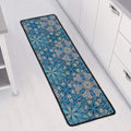 Boho Chic Mandala Floral Print Long Kitchen Mat