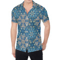 Boho Chic Mandala Floral Print Men's Shirt