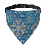 Boho Chic Mandala Floral Print Over The Collar Dog Bandana