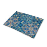 Boho Chic Mandala Floral Print Pet Cooling Mat Cover