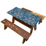 Boho Chic Mandala Floral Print Picnic Table Cover