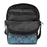 Boho Chic Mandala Floral Print Rectangular Crossbody Bag