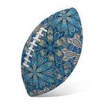 Boho Chic Mandala Floral Print Rugby Ball