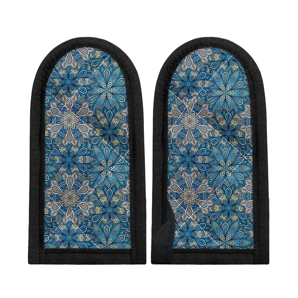 Boho Chic Mandala Floral Print Skillet Handle Cover