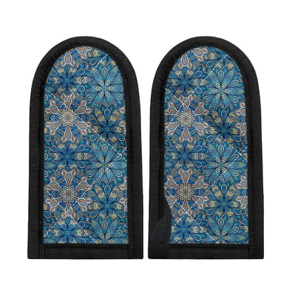 Boho Chic Mandala Floral Print Skillet Handle Cover