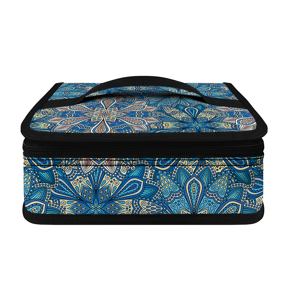 Boho Chic Mandala Floral Print Small Lunch Bag