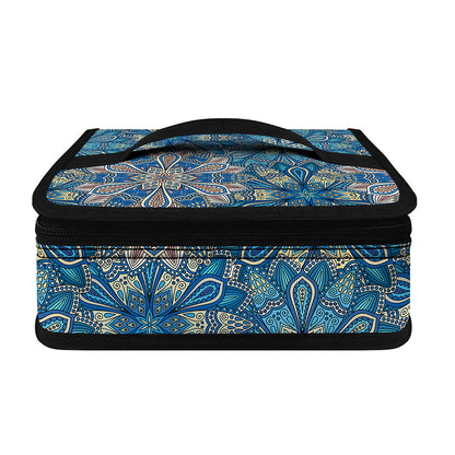 Boho Chic Mandala Floral Print Small Lunch Bag