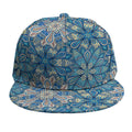 Boho Chic Mandala Floral Print Snapback Cap