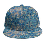 Boho Chic Mandala Floral Print Snapback Cap