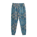 Boho Chic Mandala Floral Print Sweatpants