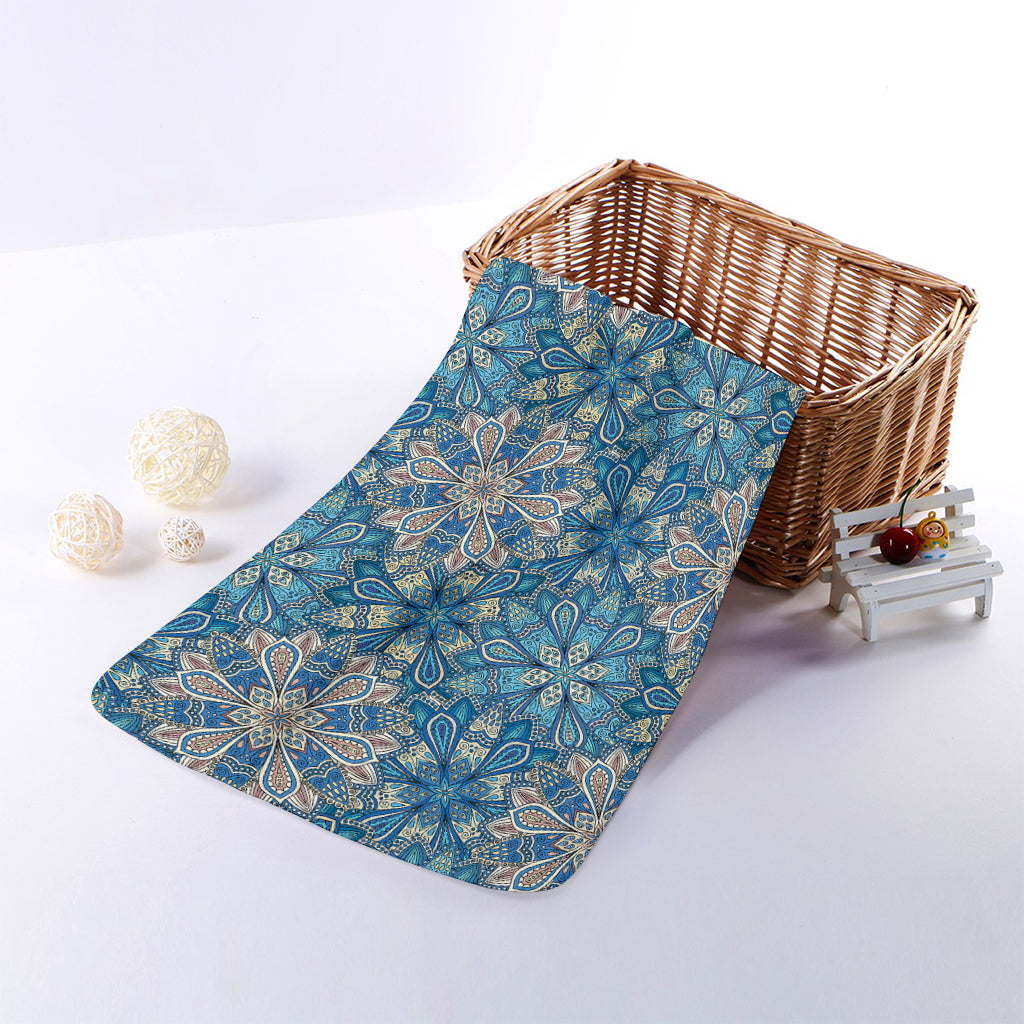 Boho Chic Mandala Floral Print Towel