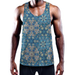 Boho Chic Mandala Floral Print Training Tank Top