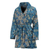 Boho Chic Mandala Floral Print Women's Bathrobe