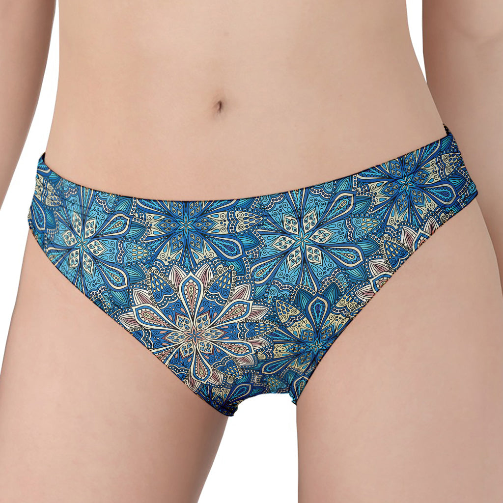 Boho Chic Mandala Floral Print Women's Panties