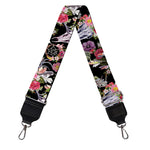 Boho Deer Skull Pattern Print Bag Strap