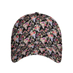 Boho Deer Skull Pattern Print Baseball Cap