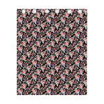 Boho Deer Skull Pattern Print Curtain