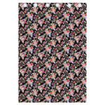 Boho Deer Skull Pattern Print Curtain