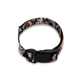 Boho Deer Skull Pattern Print Dog Collar