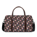 Boho Deer Skull Pattern Print Duffel Bag