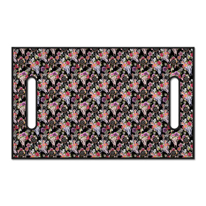 Boho Deer Skull Pattern Print Golf Cart Seat Cover