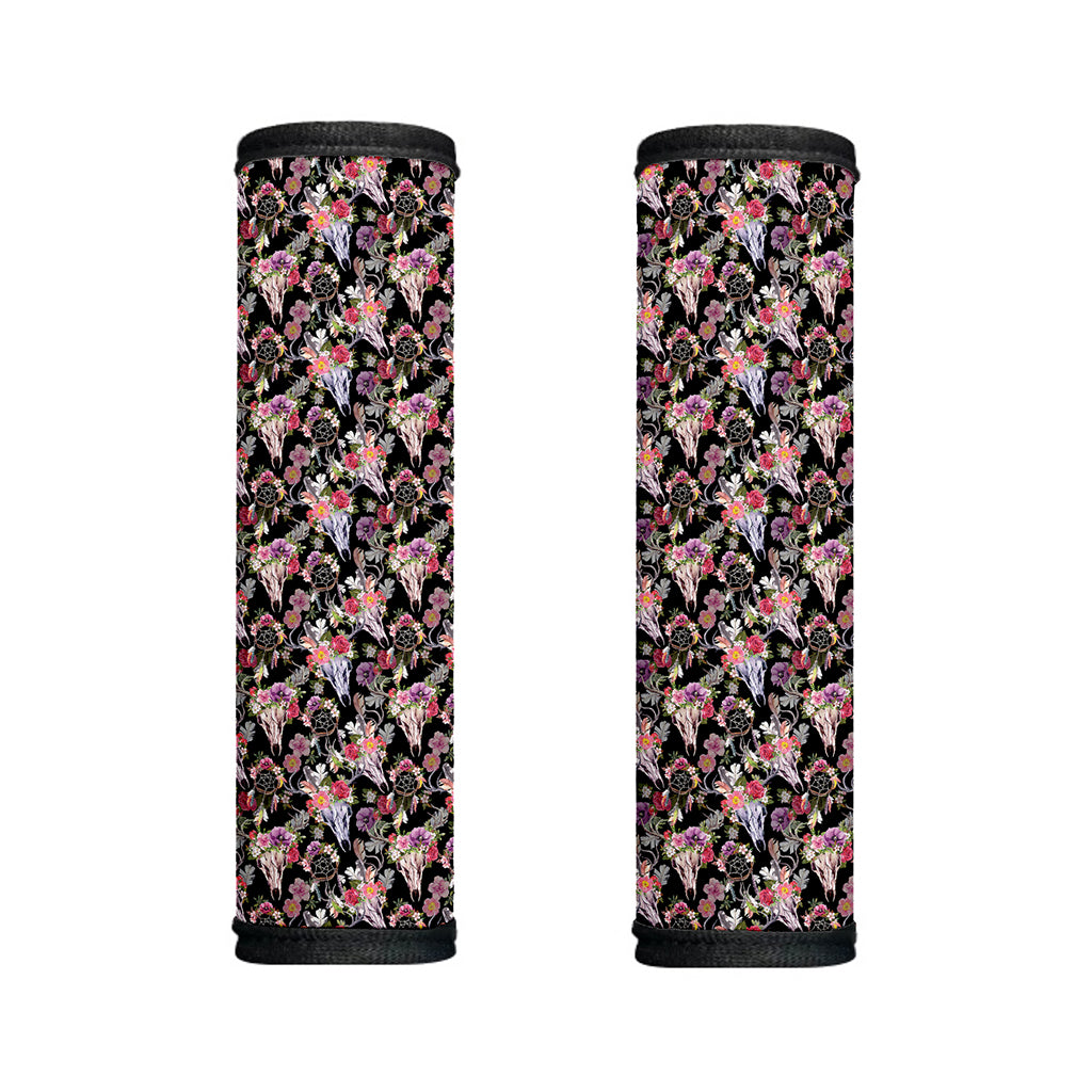 Boho Deer Skull Pattern Print Handle Covers