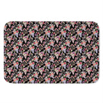 Boho Deer Skull Pattern Print Indoor Door Mat