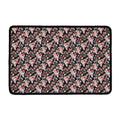 Boho Deer Skull Pattern Print Kitchen Mat